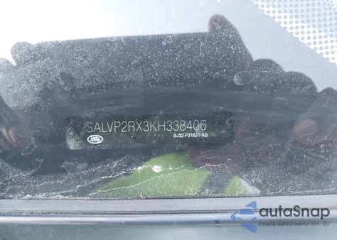 2019 Land Rover Range Rover Evoque Se/Se Premium from USA, damaged, VIN SALVP2RX3KH338406